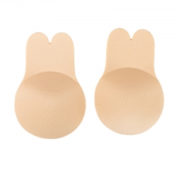 Push up fabric nipple cover